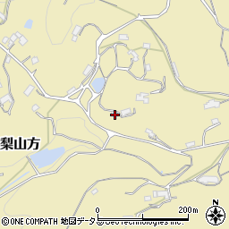 広島県尾道市木ノ庄町木梨山方406周辺の地図