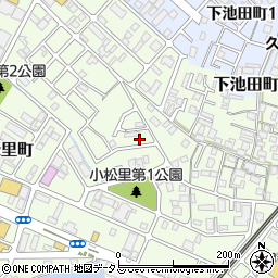 大阪府岸和田市小松里町263周辺の地図