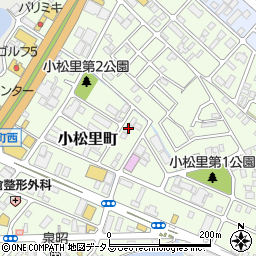 大阪府岸和田市小松里町2340周辺の地図