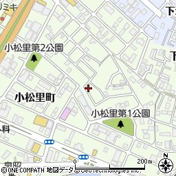 大阪府岸和田市小松里町289周辺の地図