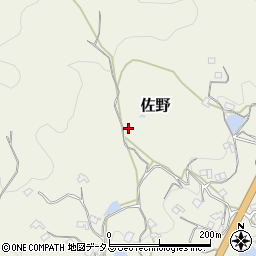 兵庫県淡路市佐野1822周辺の地図