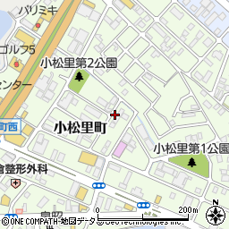 大阪府岸和田市小松里町2339周辺の地図