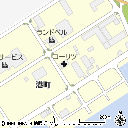 株式会社コーリツ　笠岡工場周辺の地図