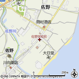 兵庫県淡路市佐野890周辺の地図