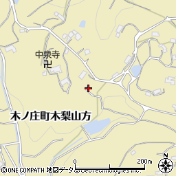 広島県尾道市木ノ庄町木梨山方484周辺の地図