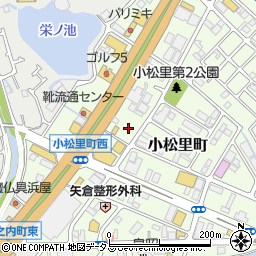 大阪府岸和田市小松里町2400周辺の地図