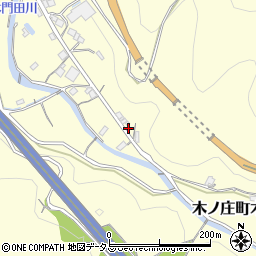 広島県尾道市木ノ庄町木門田1467周辺の地図