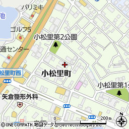 大阪府岸和田市小松里町2362周辺の地図