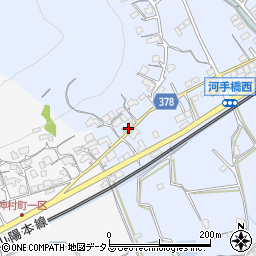 広島県福山市赤坂町赤坂4周辺の地図