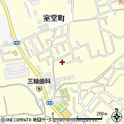 大阪府和泉市室堂町周辺の地図