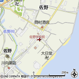 兵庫県淡路市佐野889周辺の地図