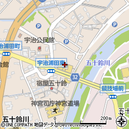 五十鈴茶屋五十鈴川店周辺の地図