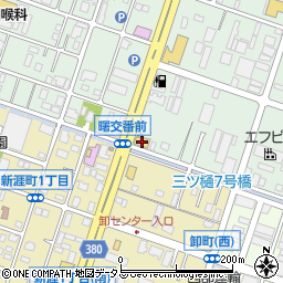 日産サティオ福山福山曙店周辺の地図