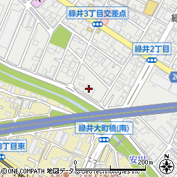 株式会社ヨシケイ広島　本社周辺の地図