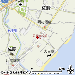 兵庫県淡路市佐野895周辺の地図