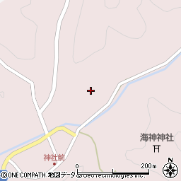 長崎県対馬市峰町木坂84周辺の地図