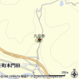 広島県尾道市木ノ庄町木門田1312周辺の地図