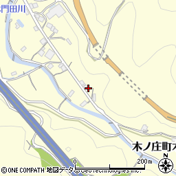 広島県尾道市木ノ庄町木門田1472周辺の地図