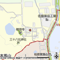 奈良県橿原市観音寺町868周辺の地図