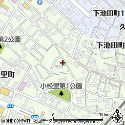 大阪府岸和田市小松里町279周辺の地図