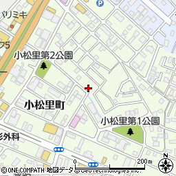 大阪府岸和田市小松里町2371周辺の地図