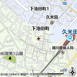 大阪府岸和田市小松里町440周辺の地図