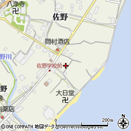 兵庫県淡路市佐野858周辺の地図