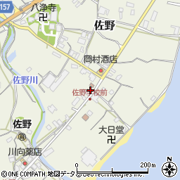 兵庫県淡路市佐野897周辺の地図