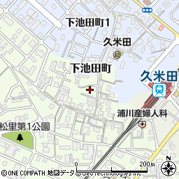 大阪府岸和田市小松里町441周辺の地図