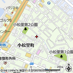 大阪府岸和田市小松里町304周辺の地図
