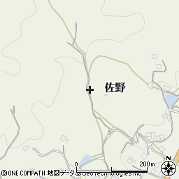 兵庫県淡路市佐野3816周辺の地図