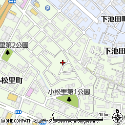 大阪府岸和田市小松里町278周辺の地図