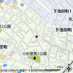 大阪府岸和田市小松里町281周辺の地図