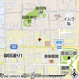 奈良県御所市72周辺の地図