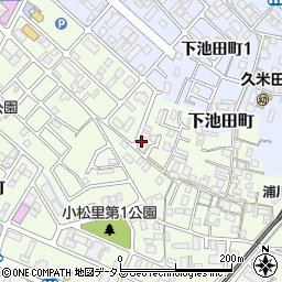 大阪府岸和田市小松里町2440周辺の地図
