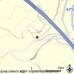 広島県尾道市木ノ庄町木門田1794周辺の地図