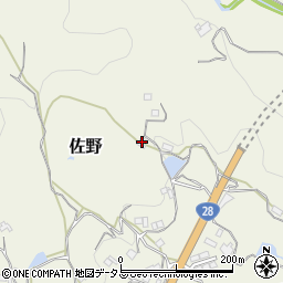 兵庫県淡路市佐野1616周辺の地図