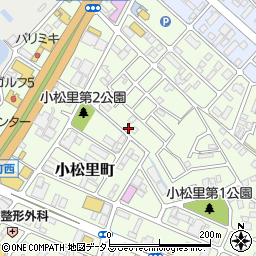 大阪府岸和田市小松里町2376周辺の地図