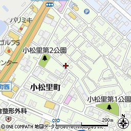 大阪府岸和田市小松里町2377周辺の地図