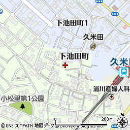 大阪府岸和田市小松里町438周辺の地図
