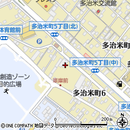 株式会社中国バス　本社・お客様係周辺の地図