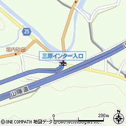 三原インター入口周辺の地図