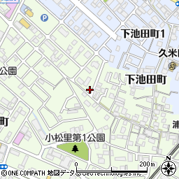 大阪府岸和田市小松里町2455周辺の地図