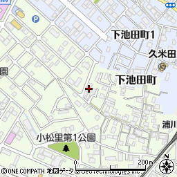 大阪府岸和田市小松里町2441周辺の地図