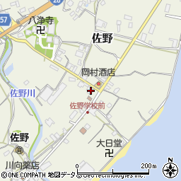 兵庫県淡路市佐野850周辺の地図