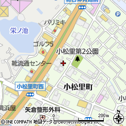 大阪府岸和田市小松里町2395周辺の地図