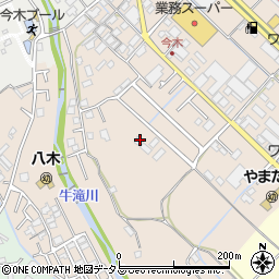 大阪府岸和田市今木町234-2周辺の地図