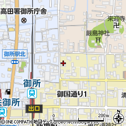 奈良県御所市御国通り1丁目1123周辺の地図
