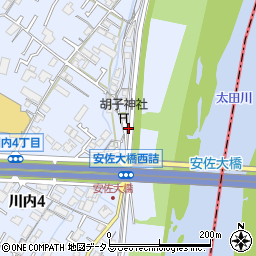 太田川緑地トイレ１周辺の地図