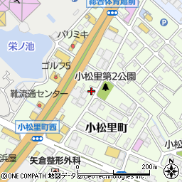 大阪府岸和田市小松里町2393周辺の地図